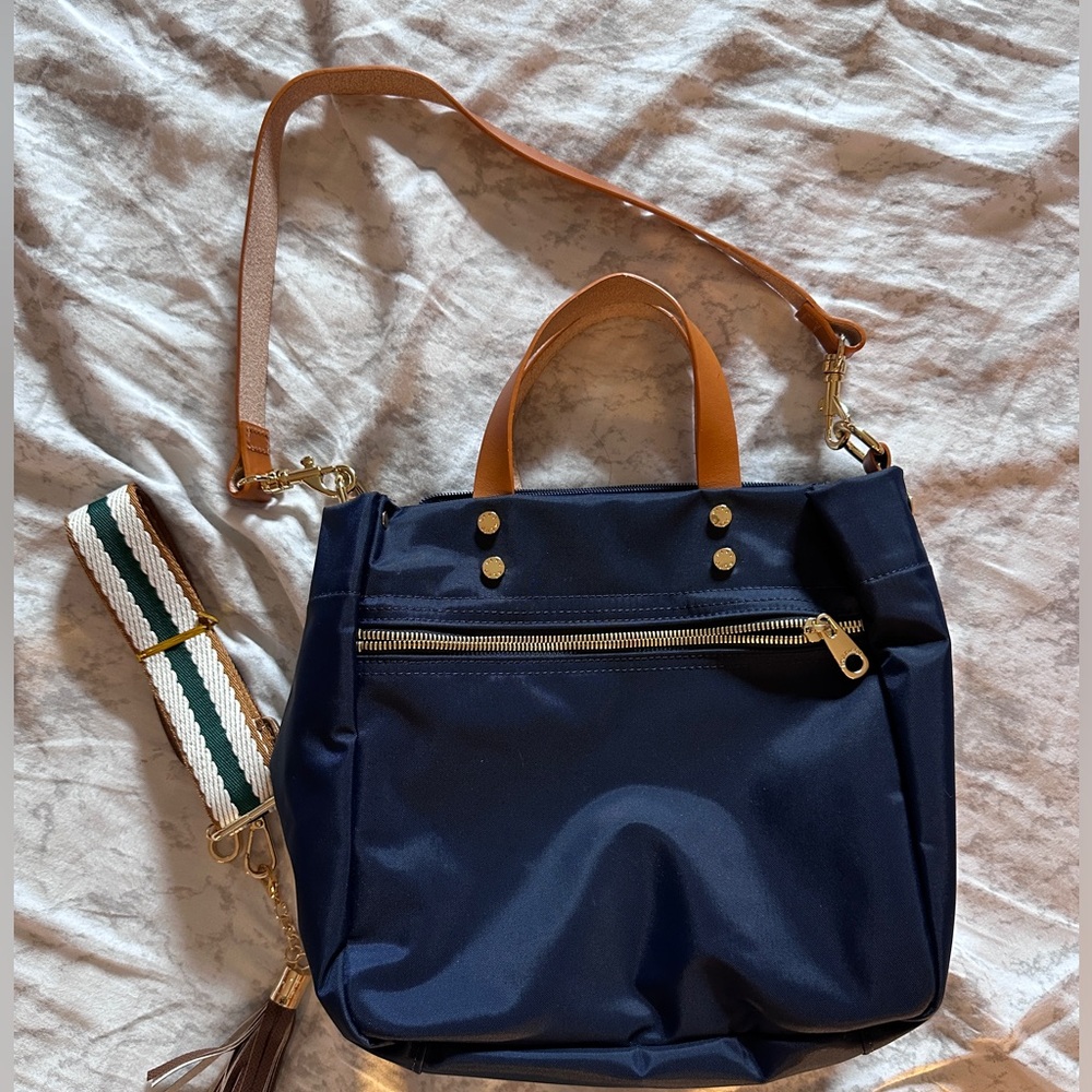 Southern Homestead Mercantile Joey Nylon with Leather Accents